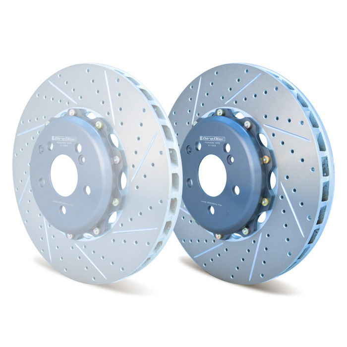 Disques de frein Racing 2 parties flottants percés Brembo