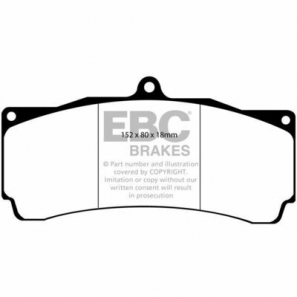 Plaquettes DP4006R - EBC