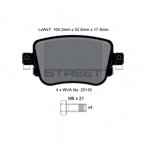 Pagid T8108SP2001