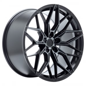 Jante Japan Racing JR-46 Black Machined with Tinted Face