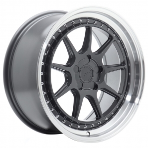 Jante Japan Racing JR-47 Hyper Gray Machined Lip