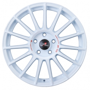 Jante OZ SUPERTURISMO TGR-WRT Race White + Red Lettering