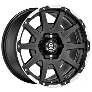 Jante Sparco Wheels Sparco Dakar Matt Black Lip Polish