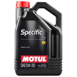 Huile Motul SPECIFIC 17 5W30 - 5 L